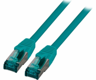 EFB EFB RJ45 Patchkabel S/FTP, Cat.6A, LSZH, 5m, zelená