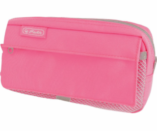 Herlitz penál herlitz Faulenzer mit 2 Außentaschen Neon pink