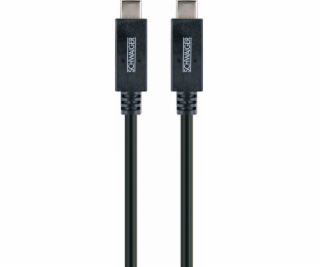 Schwaiger USB-C - USB-C kabel USB 1 m černý (LK101C531)