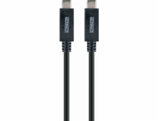 Schwaiger USB-C - USB-C kabel USB 1 m černý (LK101C531)