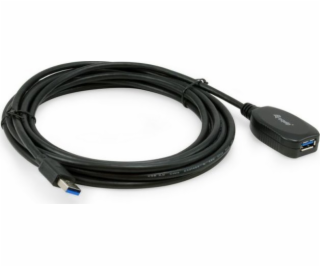 Vybavit kabel USB-A – USB-A USB 5 m černý (133346)