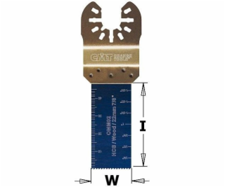 CMT Oscilační pilový kotouč W=22 I=48 TPI=18, univerzální...