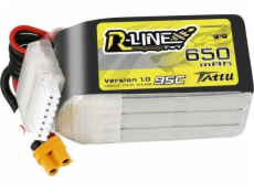 Batéria Tattu R-Line 650mAh 22,2 V 95C 6S1P XT30U-F