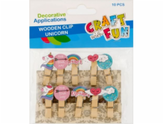 Craft with Fun CF DECK DRAW ORNAMENT ONE CLIP 10KS 20/200