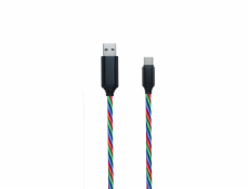 USB 2GO USB-A - USB-C kabel 1 m vícebarevný (797146)