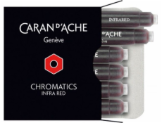 Caran d`Arche Chromatics tmavě červené inkoustové cartridge, 6 kusů