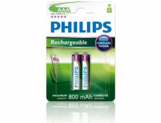 Baterie Philips Multilife AAA / R03 800mAh 2 ks.