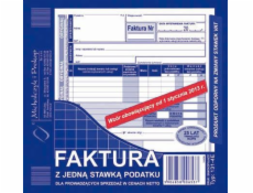 Herlitz ČISTÁ FAKTURA (1 SAZBA DPH) 2/3 A5 (O+1K)