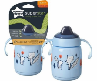 Tommee Tippee 478221 SUPERSTAR HRNEK S UCHYTKY 300ML 6+ M...