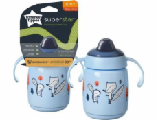 Tommee Tippee 478221 SUPERSTAR HRNEK S UCHYTKY 300ML 6+ MODRÁ