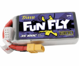 Batéria Tattu Funfly 1300mAh 11,1V 100C 3S1P