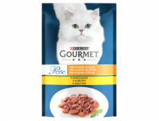 PURINA Gourmet Perle with Chicken - mokré krmivo pro kočky - 85g