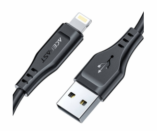 Kábel USB na Lightning Acefast C3-02, MFi, 2,4 A 1,2 m (č...