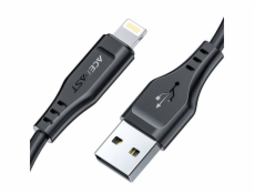 Kábel USB na Lightning Acefast C3-02, MFi, 2,4 A 1,2 m (čierny)