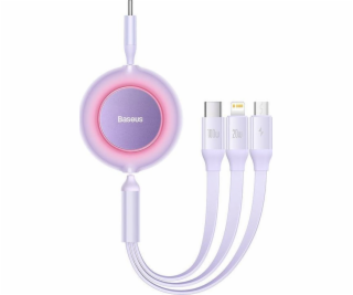 Kábel USB-C 3 v 1 Baseus Bright Mirror 4 pre micro USB / ...