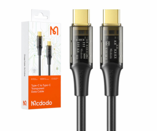 Kábel USB-C na USB-C Mcdodo CA-3461, PD 100W, 1,8 m (čierny)