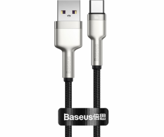 Kábel USB pre USB-C Baseus Cafule, 66 W, 0,25 m (čierny)