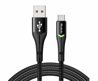 Kábel USB na USB-C Mcdodo Magnificence CA-7960 LED, 1m (č...