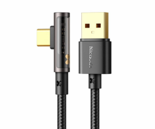 Kábel USB-C Prism 90 stupňov Mcdodo CA-3380, 6A, 1,2 m (č...