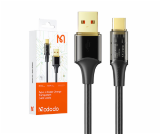 Kábel USB-C Mcdodo CA-2092 6A, 1,8 m (čierny)