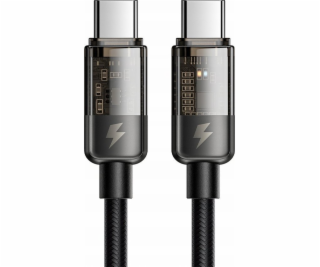 Kábel USB-C na USB-C Mcdodo CA-2840, PD 100W, 1,2 m (čierny)