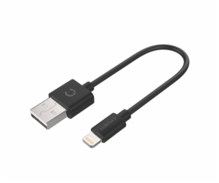 Kábel USB na Lightning Cygnett 12W 0,1 m (čierny)