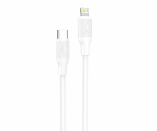 USB kábel pre Lightning Foneng X80, 27W, 1m (biely)