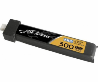 Tattu LiPo 300mAh 3,8 V 75C 1S1P HV BT2.0.5 batérie (5ks)