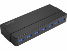 Rozbočovač adaptéra 7 v 1 Orico USB 3.0 + kábel USB 3.0 1m