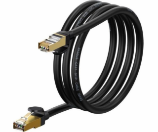 Sieťový kábel Baseus Ethernet RJ45, 10 Gb/s, 10 m (čierny)