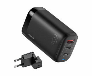 Nástenná nabíjačka Remax, RP-U55, 2x USB-C, USB, EU 65W (...