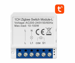 Šikovný spínací modul ZigBee Avatto LZWSM16-W1 Bez neutrá...