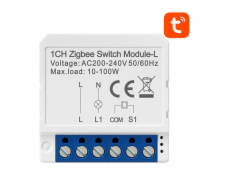 Šikovný spínací modul ZigBee Avatto LZWSM16-W1 Bez neutrálu TUYA