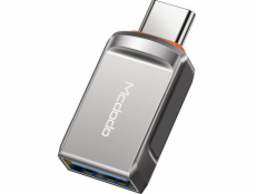 Adaptér USB 3.0 na USB-C, Mcdodo OT-8730 (sivý)