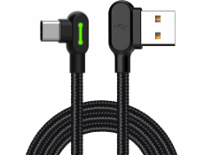 Kábel USB-C Mcdodo CA-5280 LED, 0,5 m (čierny)