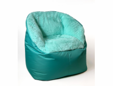 Sako pytel Pytel Fluffy mint XXL 140 x 90 cm