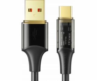 Kábel USB na USB-C, Mcdodo CA-2090, 6A, 1,2 m (čierny)