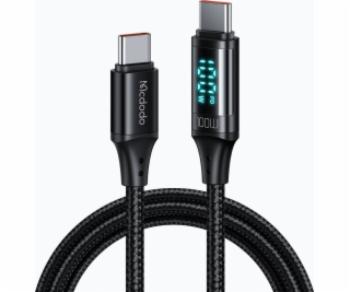 Kábel Mcdodo CA-1100 USB-C na USB-C, 100 W, 1,2 m (čierny)