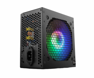 Počítačový zdroj Aigo AK600 RGB (čierny)