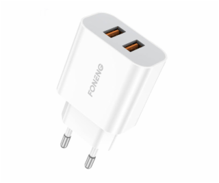 Rýchlonabíjačka Foneng 2x USB EU45 + kábel USB Lightning