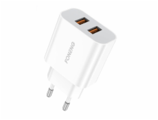 Rýchlonabíjačka Foneng 2x USB EU45 + kábel USB Lightning