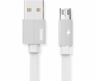 Kábel USB Micro Remax Kerolla, 2 m (biely)