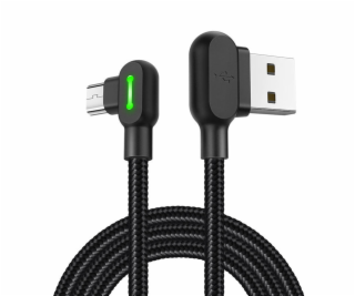 Kábel USB-Micro USB Mcdodo CA-5280 LED, 1,2 m (čierny)