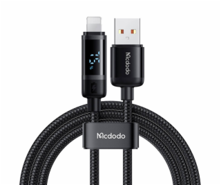 Kábel USB-A na Lightning Mcdodo CA-5000, 1,2 m (čierny)