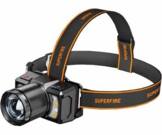 Svetlomet Superfire HL25, 700 lm, USB-C