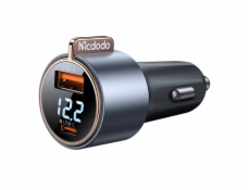 Mcodo CC-5670 75W Digitálny displej PD 1*USB-A 1*USB-C Nabíjačka do auta