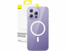 Magnetické puzdro na telefón pre iP 14 Pro Max Baseus OS-Lucent Series (číre)