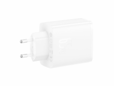 Nástenná nabíjačka Baseus OS-Cube Pro 2xUSB-C + USB, 65W (biela)