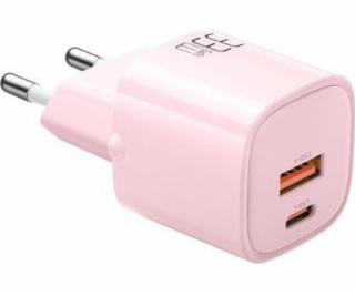 Nabíjačka GaN 33W Mcdodo CH-0156 USB-C, USB-A (ružová)