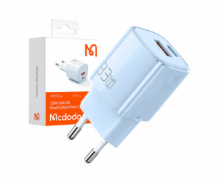 Nabíjačka GaN 33W Mcdodo CH-0154 USB-C, USB-A (modrá)